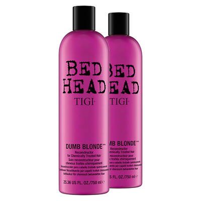 TIGI Bed Head DUMB BLONDE RECONSTRUCTOR Intensivpflege 2x 750 ml