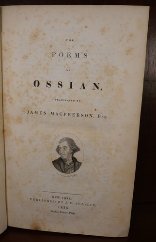 James Macpherson / The Poems of Ossian 1835 - Picture 3 of 4