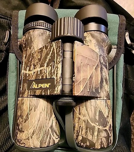 ALPEN APEX PHASE COATED WATERPROOF BAK4 10X42 CAMO BINACULARS - Picture 20 of 21