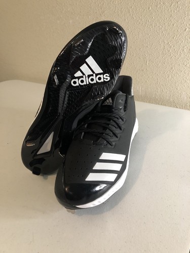 NUOVE tacchetti da baseball Adidas Icon Bounce Metal da uomo - nere - taglia 13 - Foto 2 di 7