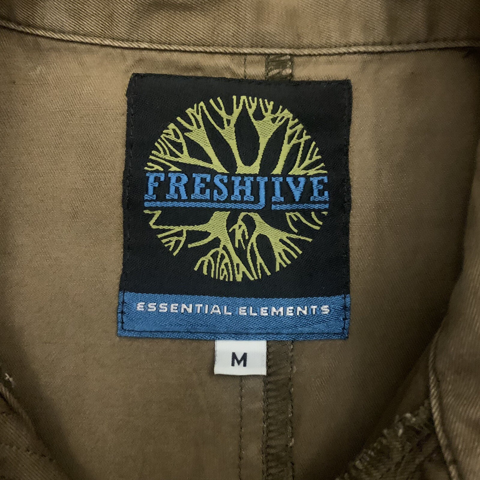 Vintage FreshJive Essential Elements Button Up Sh… - image 3