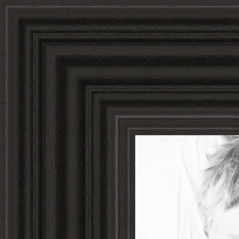 ArtToFrames Custom Picture Poster Frame Black on Maple 1