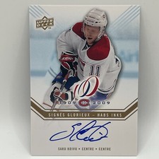 2008-09 Upper Deck Centennial Habs Inks Saku Koivu #KS