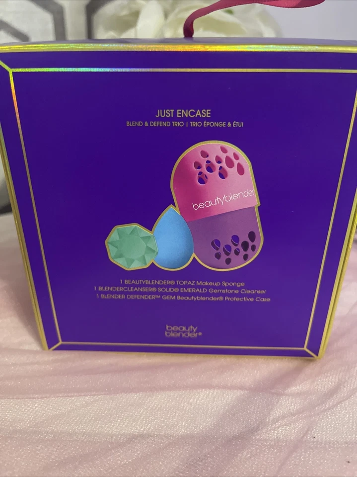 Beautyblender Just Encase Blend & Defend Trio (Esponja, Limpiador y Defensor) Foto 2 de 4