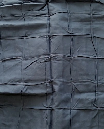 BAR III Caja Plisada Estándar Sham 20 x 26 Azul Índigo Plisado Algodón - Imagen 3 de 4