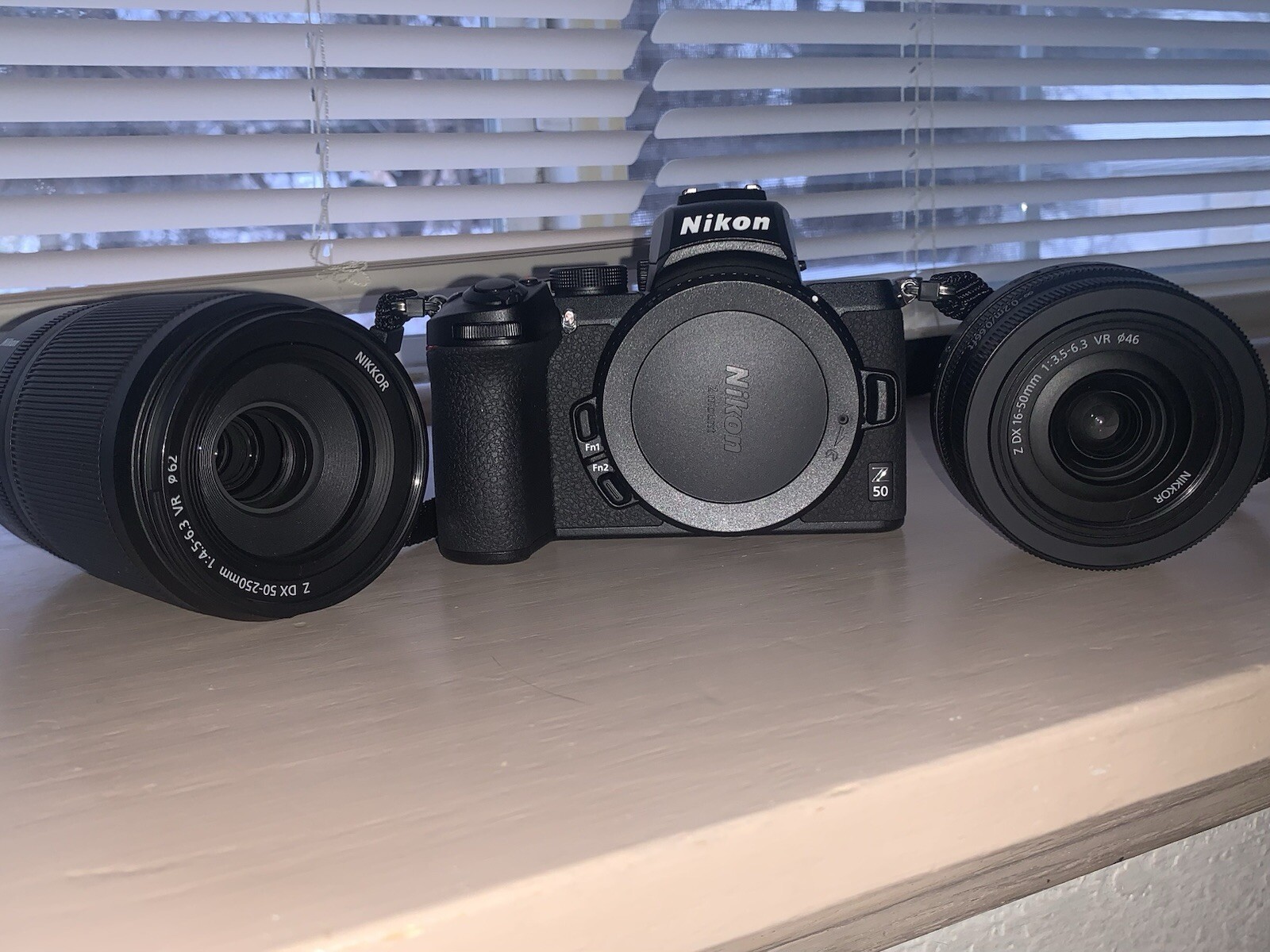 Nikon Z50 DX Format Mirrorless Camera Lens Bundle