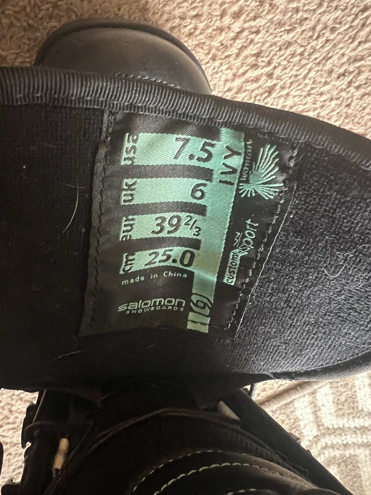 Salomon Ivy Snowboard Boots Women 7.5