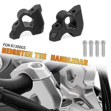 Handlebar Riser Handle Bar Clamp Extend For BMW R1300GS R 1300 GS 2023-2024