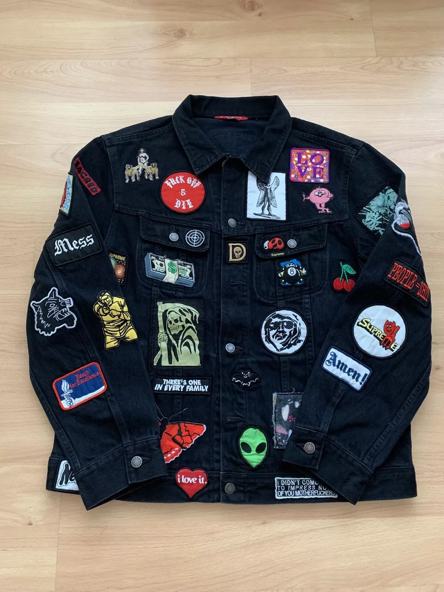 supreme denim trucker jacket