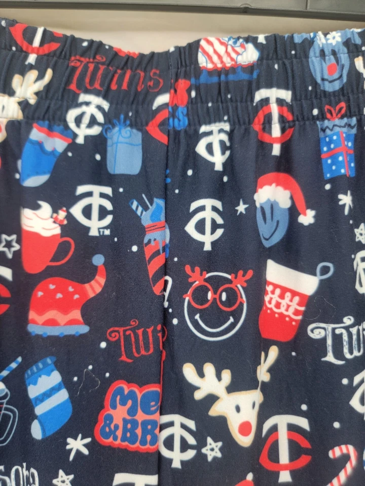 NUEVO Minnesota Twins Concepts Deporte Azul Marino LS Camisa Pantalones Conjunto Pijama Para Hombre L Foto 4 de 4