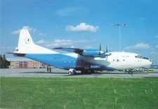 Postcard Airline VOLARE AIR COMPANY AN-12BP UR-LIP No. 448 CC7.