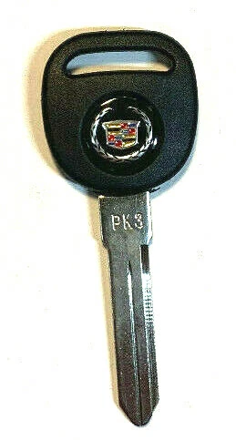 NUEVO CADILLAC REPUESTO PK3 ID13 TRANSPONDEDOR CHIP ENCENDIDO/LOGOTIPO PUERTA LLAVE SIN CORTAR Foto 2 de 3