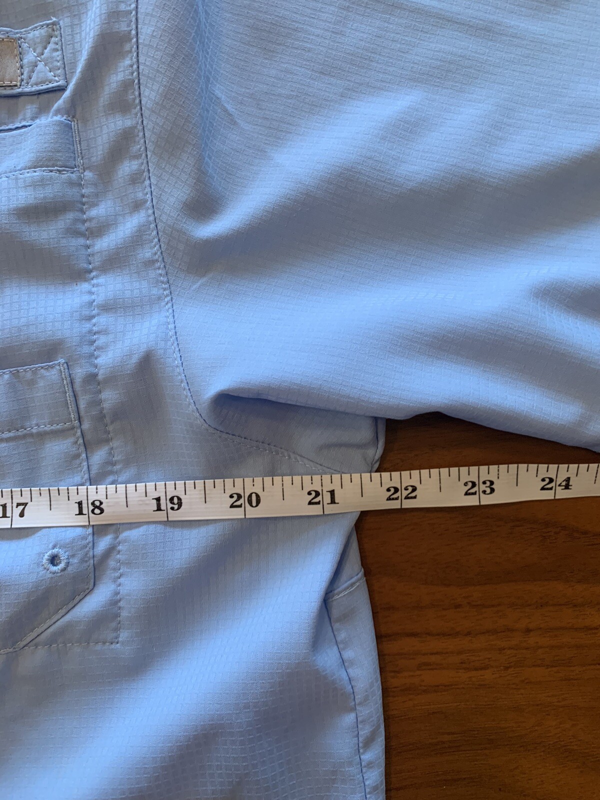 Kansas City Royals Columbia PFG Fishing Shirt Mens S/M Button Up Blue Tamiami thumbnail 9