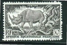 FRANCE FRENCH EQUATORIAL  AFRICA   STAMPS MINT HINGED  LOT 13760