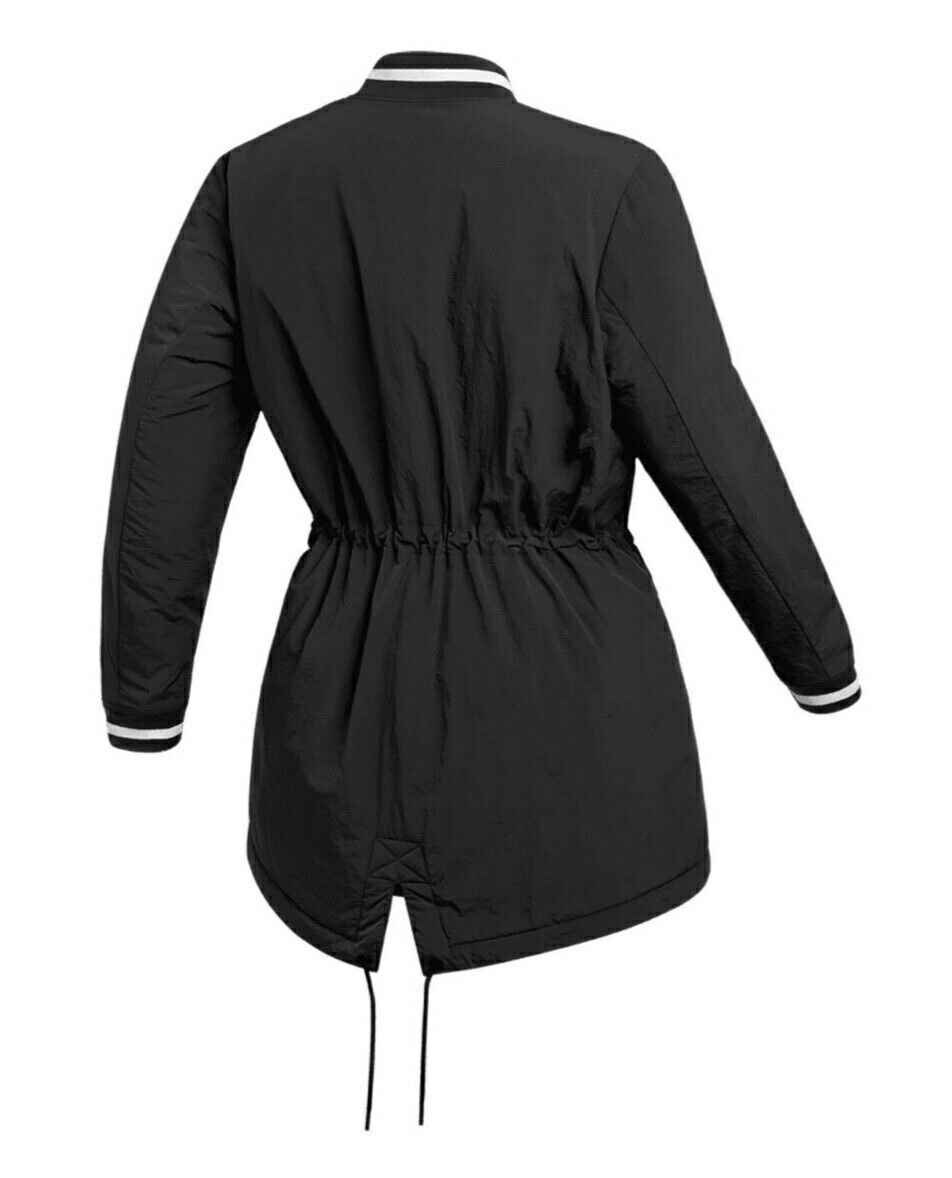 Nike Women's Dugout Bench Mid Thigh Jacket L DC9103-010 MSRP Nike Women's Dugout Bench Mid Thigh Jacket L DC9103-010 MSRP