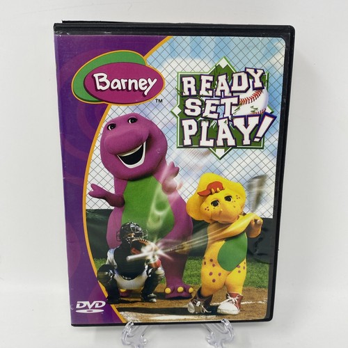 Children's 3 DVD Lot: Barney's Let's Play Outside, Let’s Play School, EUC - Imagen 8 de 16