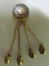 Vintage Dekalb General Hospital 1961 Yearly Award Pin- ( 8  Years ) CTO /10 10kt