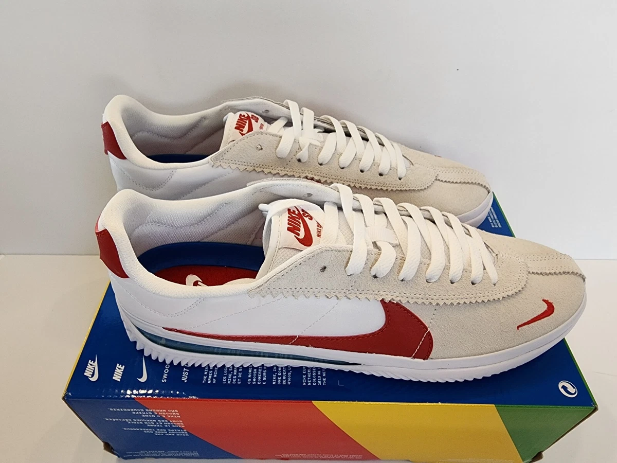Nike SB BRSB Forrest Gum Size 11 White Varsity Red Blue Ribbon