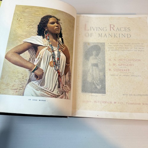 The Living Races Of Mankind Antique HB Vol I & II c1900 648 Photos Anthropology - Picture 7 of 23