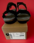 Naot 41 Aisha Black Nubuck Patent Sandals 1.5 Inch Heel w Box-seldom Worn #7308 — photo 1