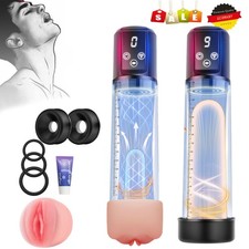 NEU Penis Pumpe elektrisch Potenzsteigerung Verlängerung Erektion Impotenzhilfe