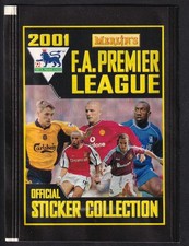 Merlin - Premier League 2001 - Ultrafoil Stickers - Choose Your Sticker