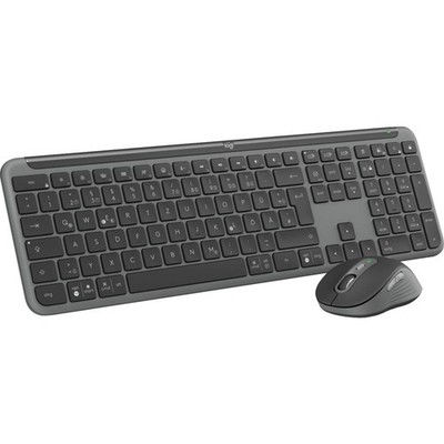 Logitech MK950 Signature Slim Combo Tastatur & Maus Set Graphit  Bluetooth