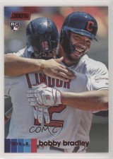 2020 Topps Stadium Club Red Foil (With ) Bobby Bradley Francisco Lindor #5 05it