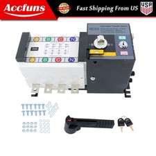 1PC ATS Automatic Transfer Switch 160A 4 Poles 110V 220V Grid to AC Generator