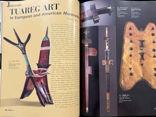 TRIBAL ART MAGAZINE #42 AUTUMN 2006 ART OF NEW IRELAND TUAREG SIGUAS TEXTILES - Picture 8 of 11