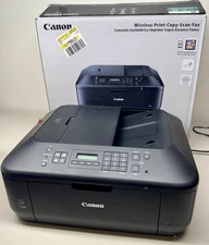NEW Open Box Canon Pixma MX472 Wireless All-In-One Copy Scan Fax Inkjet Printer