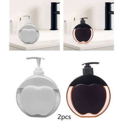 2Pcs Dusche Seife Dispenser 300ml Hotel für Küchen Shampoo Dispenser Accs
