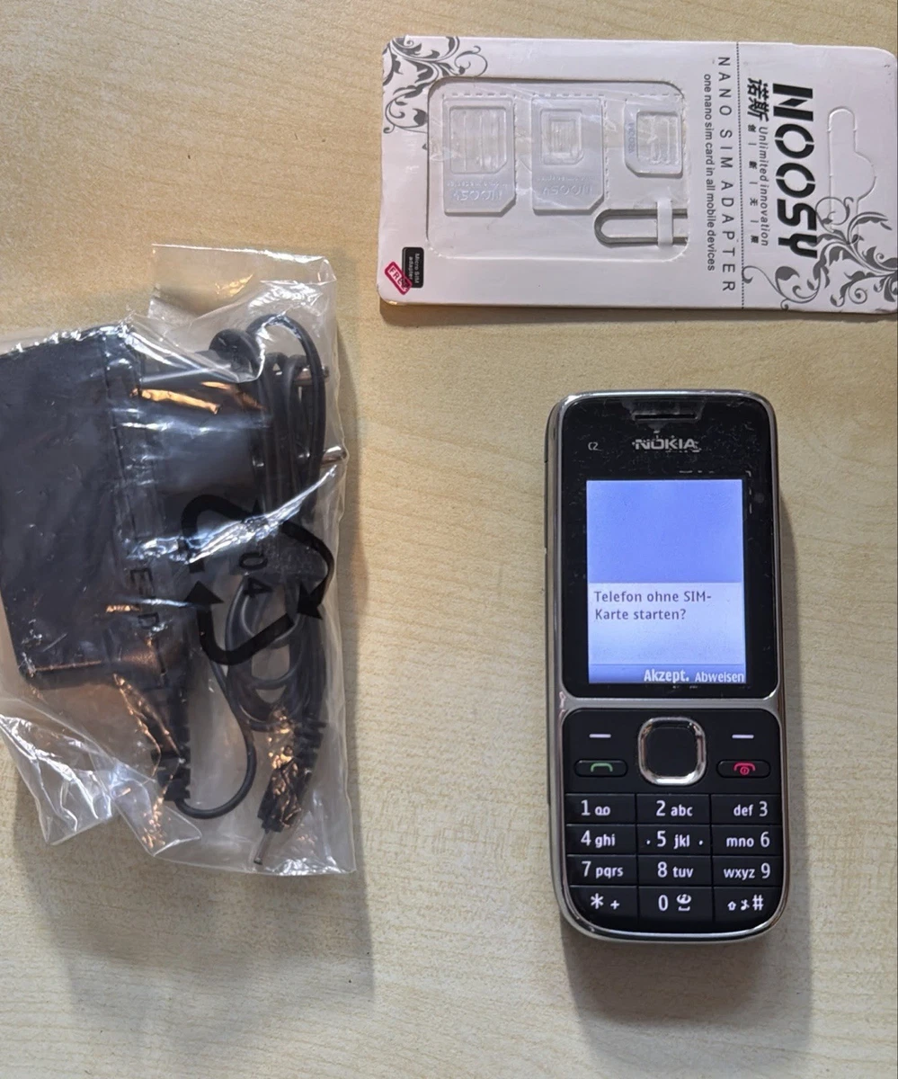 Nokia C2-01 RM 721 Geprüft Händler, Garantie, Komplett, Accu Neu, Gebraucht