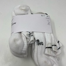 Nike Kids Everyday Cushioned No-Show Socks White 6-Pair YTH 3Y-5Y