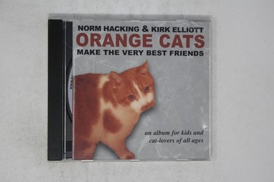 Orange Cats Make the Very Best Friends CD by Norm Hacking