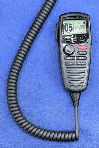 Garmin GHS 10 Handset Microphone For VHF300 VHF200 Marine Radios - NEW CORD!