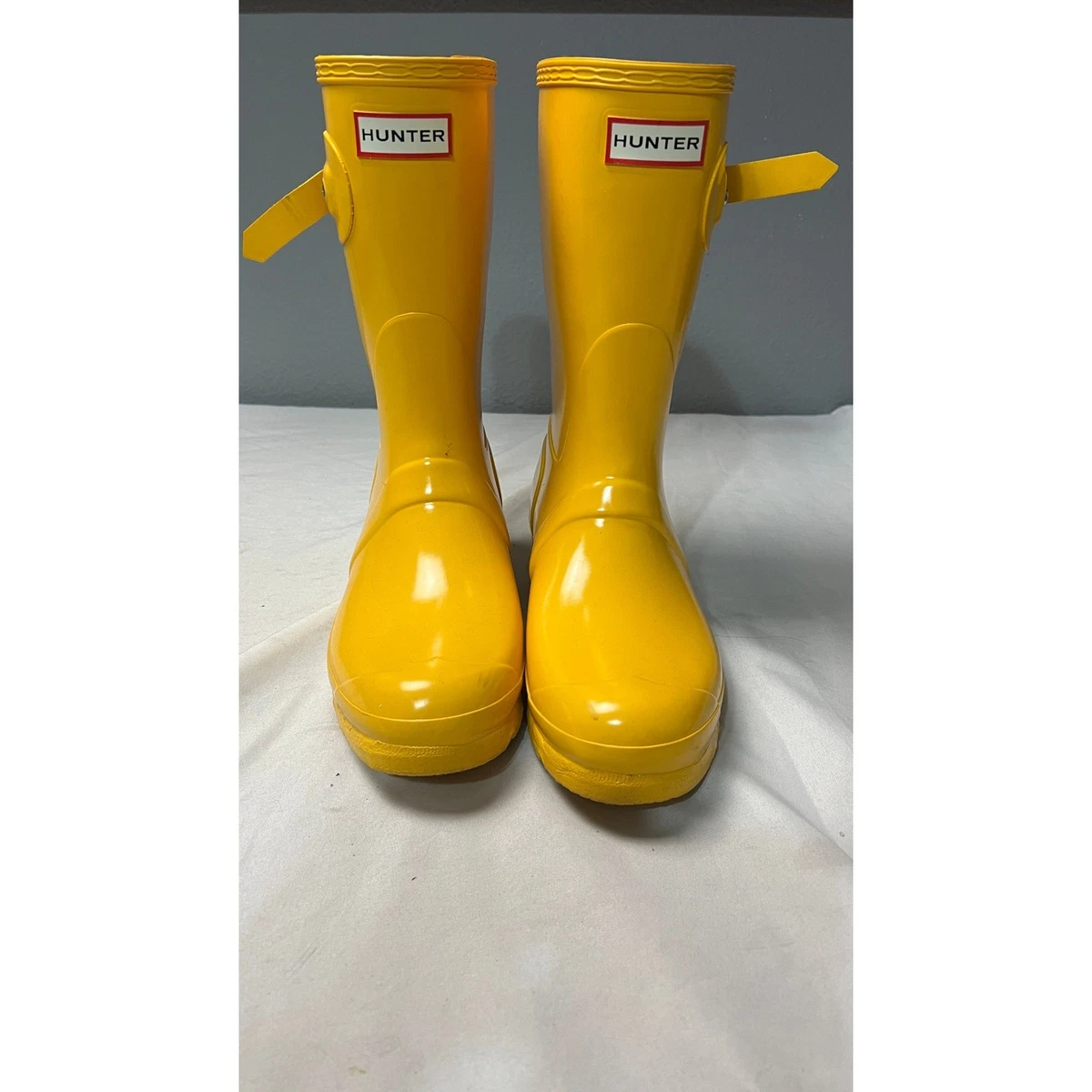 Flat (Under 1 in) Yellow Boots for Women for sale | eBay