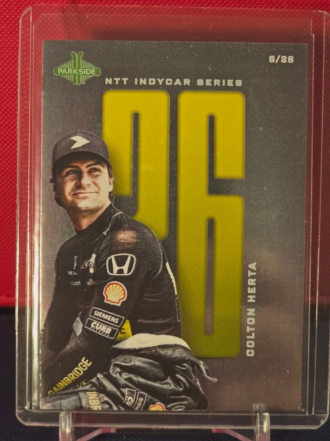 Colton Herta 2026 Parkside IndyCar Numeric /26
