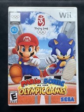 Mario And Sonic At The Olympic Games (Nintendo Wii) game, case and manual tested