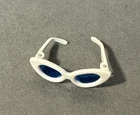 1959 Original White Cat eye Sunglasses for Vintage Barbie Doll