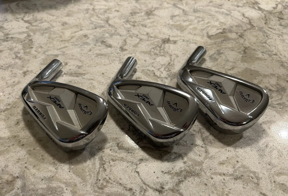 Callaway Apex Pro 19 Iron Heads - 7, 8, 9 Iron Heads Only - Image 4 of 4