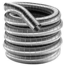 Simpson Duravent Chimney Relining Pipe 3 " Dia. X 35 Ft. Flexible