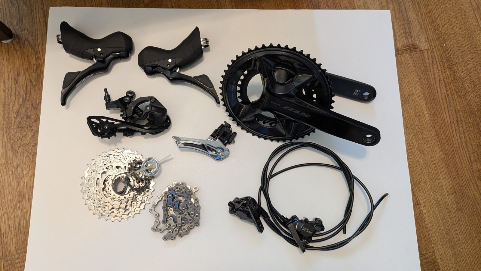 SHIMANO 105 R7120 DISC MECHANICAL GROUPSET 2X12