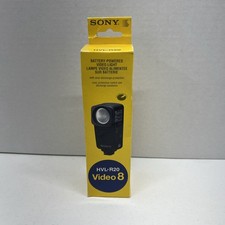 SONY HVL-R20 VIDEO 8 BATTERY POWERED CAMERA LIGHT - NOS