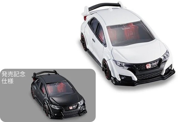 Takara Tomy Tomica Premium No.44 Honda Civic Type R (FK2) 1/64 Model 2X Set-image