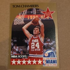 1990-91 NBA Hoops Tom Chambers #15 Phoenix Suns All-Star Game