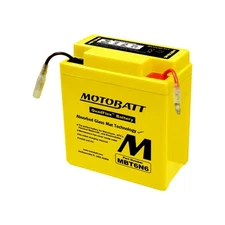 Motobatt MBT6N6 6V AGM Battery For Kawasaki KE 100-B 100cc 82-01