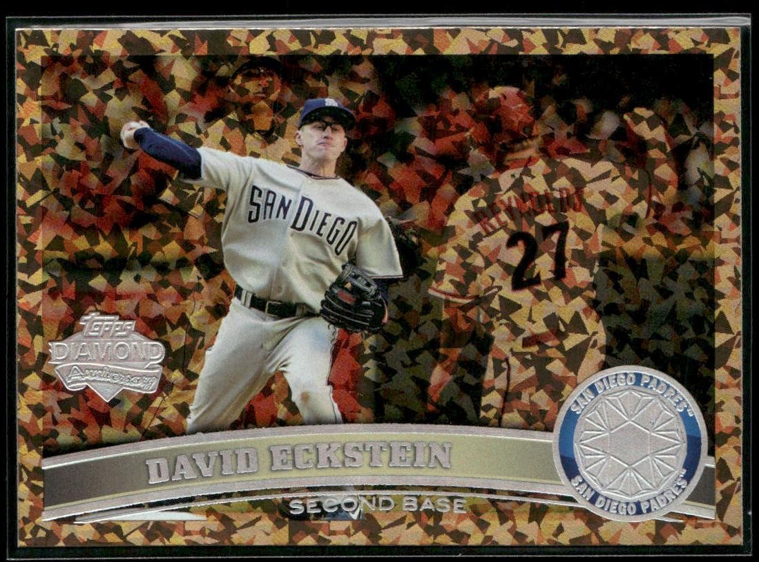 2011 Topps #51 David Eckstein Cognac Diamond Anniversary