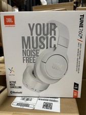 JBL Tune 760NC Bluetooth Over-ear Headphones - White