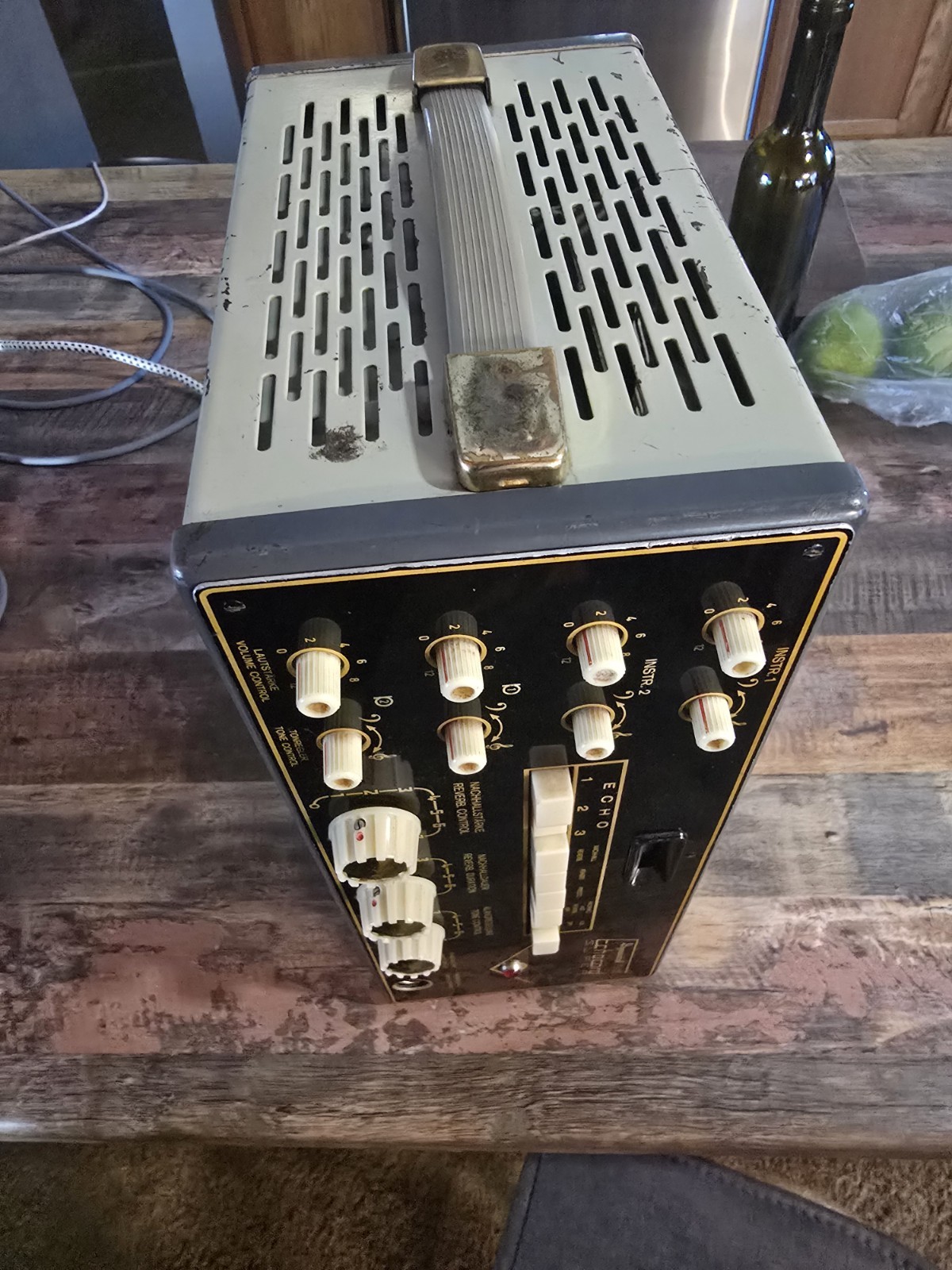 Working Dynacord Echocord S65 Tube Driven Tape Delay *tubes Shown For Test!*